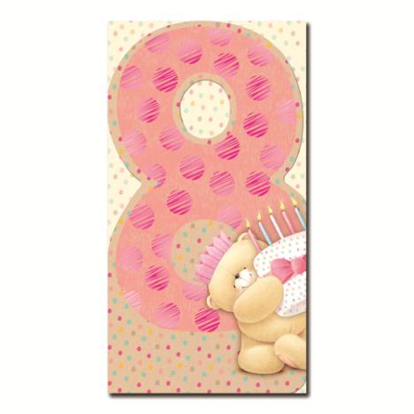 8th Birthday Forever Friends Card